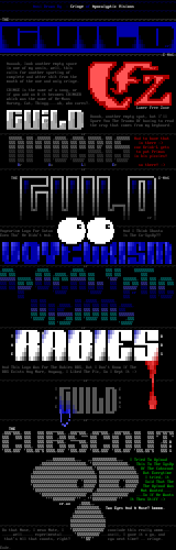 Cringe's Ansi/Ascii Colly #1 by Cringe