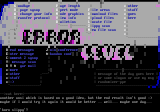 the errorlevel menu by baxter