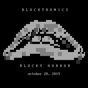 BLOCKY HORROR diz ascii by Alpha King