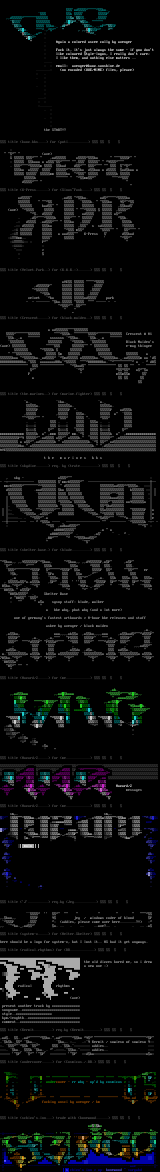 anscii colly by avenger