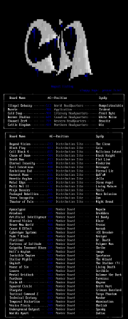 CiA Paxk #14 - Site Listing by CiA