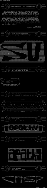 ascii colly by dark entity