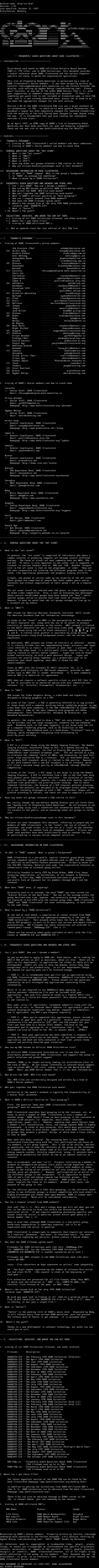 DARK FAQ v1.91 by Multiple Authors