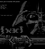 Darth Vader Ascii (Bad Karma) by Black Jack & Redrum