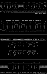 ascii logo stack one by mr. popeil