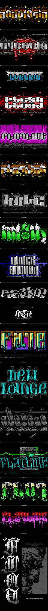 Flatline Logocluster      (09/95) by Multiple Artists