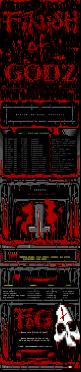 Finish of Godz August'95 Nfo by FiNiSH of GODz crew