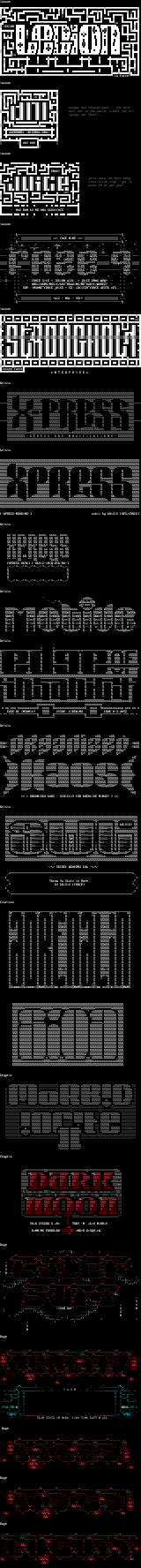 fORCE Ascii Collection by fORCE