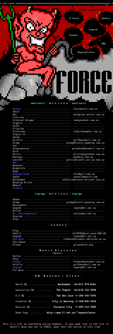 fORCE Member List by fORCE