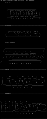 little ascii colly by prefix