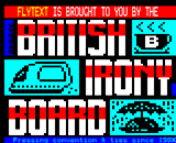 British Irony Board by Illarterate