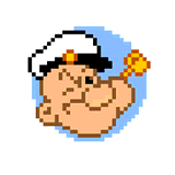 Popeye by 8bit Poet