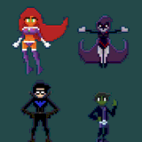 Teen Titans by Ozunaga