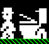 Manic Miner vs. Toilet by Horsenburger