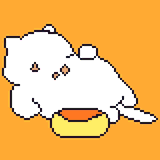 Neko Atsume by Pixel_Fart