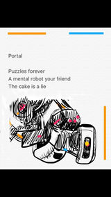 #GamingHaikus 22 - Portal by Bhaal_Spawn