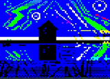 Northern Lights (teletext version) by Blippypixel