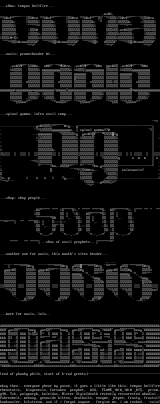 may 1996 ascii cluster.. by cain