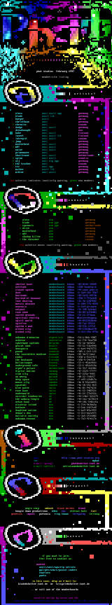 phat nfo-sheet for february 1997 by phat seniors