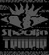 shaolin temple ascii by cholera