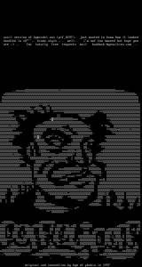 ascii style by big y3llow man