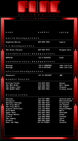 punc july sites list by senior staff