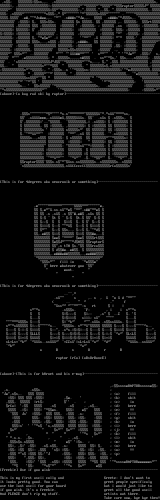 Raptor Ascii by Raptor