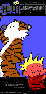 A tribute to Calvin and Hobbes by Samurai