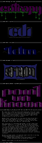 ascIi colly .. by bambooz