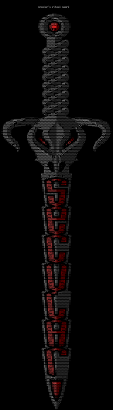 secular's ritual sword by xkeys