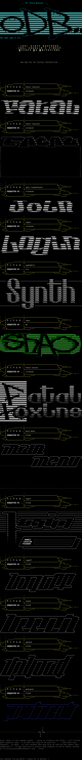 Ascii Colly Five by Ol' Dirty Bastard