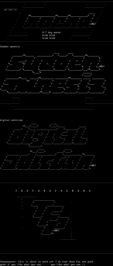 February 1998 Ascii collections by Shaolin Monk