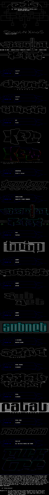 Ascii Collection 4 by Ol' Dirty Bastard