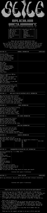 Stile Application Form, v1.4 by Gangstar