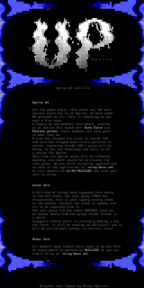 uprise #4, info file by Uprise seniors