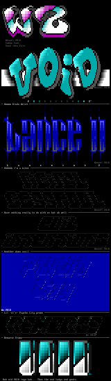 Combination Fonts by Weazel