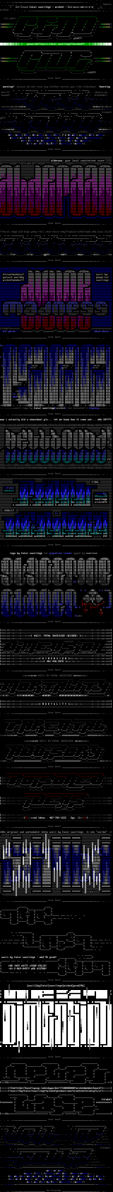 wicked ascii supremacy by fatal sacrilege