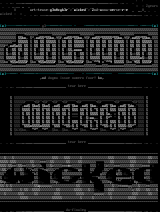 wicked ascii supremacy by g3n0cyb3r